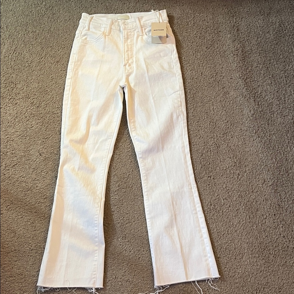 MOTHER Flare White Women's Jeans
